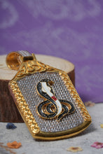 Load image into Gallery viewer, 1 Gram Gold Plated Goga Maharaj Diamond Pendant for Men