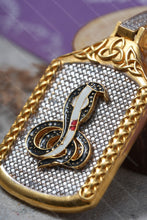 Load image into Gallery viewer, 1 Gram Gold Plated Goga Maharaj Diamond Pendant for Men