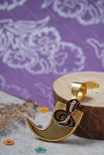 Load image into Gallery viewer, 1 Gram Gold Plated Goga Maharaj Lion Nail Pendant for Men