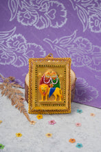 Load image into Gallery viewer, 1 Gram Gold Plated Chamunda Maa Pendant For Men