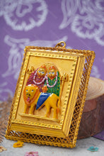 Load image into Gallery viewer, 1 Gram Gold Plated Chamunda Maa Pendant For Men