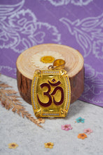 Load image into Gallery viewer, 1 Gram Gold Plated Om Pendant for Men