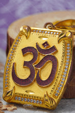 Load image into Gallery viewer, 1 Gram Gold Plated Om Pendant for Men