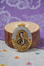 Load image into Gallery viewer, 1 Gram Gold Plated Oval Design Goga Maharaj Pendant for Men