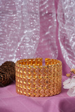 Load image into Gallery viewer, 1 Gram Gold Plated 3-Line Bahubali Bracelet for Men