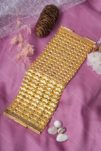 Load image into Gallery viewer, 1 Gram Gold Plated 5-Line Bahubali Bracelet for Men