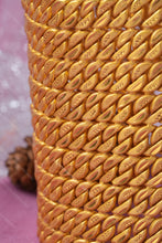 Load image into Gallery viewer, 1 Gram Gold Forming 9-Line Pokal Bracelet with S-Hook Lock for Men