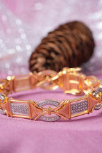 Load image into Gallery viewer, 1 Gram Gold Plated Prestige Pyramid Bracelet for Men