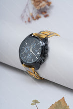 Load image into Gallery viewer, 1 Gram Gold Plated Goga Maharaj Chronograph Design Watch for Men