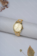 Load image into Gallery viewer, 1 Gram Gold Plated Royal Heritage Bracelet Watch for Men