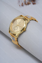 Load image into Gallery viewer, 1 Gram Gold Plated Royal Heritage Bracelet Watch for Men