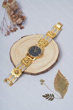 Load image into Gallery viewer, 1 Gram Gold Plated Elegant Rajwadi Bracelet Watch for Men