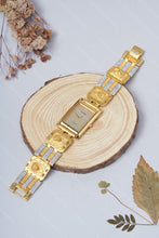 Load image into Gallery viewer, 1 Gram Gold Plated Lion Design Luxury Stylish Watch for Men