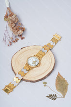 Load image into Gallery viewer, 1 Gram Gold Plated Rajwadi King’s Crown Design Watch for Men