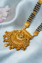 Load image into Gallery viewer, 1 Gram Gold Plated Traditional Bridal Antique Maharashtrian Mangalsutra for Women