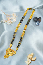 Load image into Gallery viewer, 1 Gram Gold Plated Traditional Peacock Design Mangalsutra