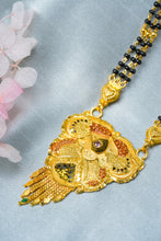 Load image into Gallery viewer, 1 Gram Gold Plated Traditional Peacock Design Mangalsutra