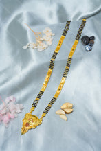 Load image into Gallery viewer, 1 Gram Gold Plated Peacock Heart Design Mangalsutra for Women