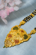 Load image into Gallery viewer, 1 Gram Gold Plated Peacock Design Traditional Mangalsutra for Women
