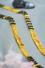 Load image into Gallery viewer, 1 Gram Gold Plated Peacock Design Traditional Mangalsutra for Women