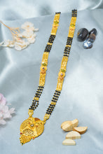 Load image into Gallery viewer, 1 Gram Gold Plated Peacock Grace Mangalsutra For Women