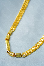 Load image into Gallery viewer, 1 Gram Gold Plated Noor Elegance Dual Layered Design Fancy Chain for Women