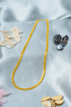 Load image into Gallery viewer, 1 Gram Gold Plated Nayra Glow Twisted Mesh Design Chain for Women