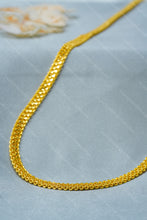 Load image into Gallery viewer, 1 Gram Gold Plated Nayra Glow Twisted Mesh Design Chain for Women