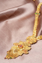 Load image into Gallery viewer, 1 Gram Gold-Plated Elegant Peacock Necklace Set for Women