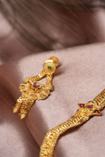 Load image into Gallery viewer, 1 Gram Gold-Plated Elegant Peacock Necklace Set for Women