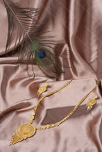 Load image into Gallery viewer, 1 Gram Gold Plated Ethnic Necklace and Earrings Set with Glossy Finish for Women
