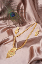 Load image into Gallery viewer, 1 Gram Gold Plated Floral Design Necklace and Earrings Set for Women