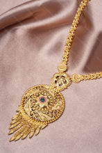 Load image into Gallery viewer, 1 Gram Gold Plated Classic Necklace and Earrings Set for Women