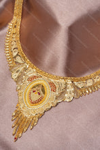 Load image into Gallery viewer, 1 Gram Gold Plated Traditional Rajputi Haar Set with Earrings for Woman