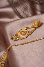 Load image into Gallery viewer, 1 Gram Gold Plated Traditional Rajputi Haar Set with Earrings for Woman