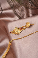 Load image into Gallery viewer, 1 Gram Gold Plated Artistic Floral Design Necklace set and Earrings for Women