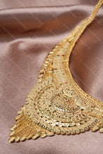 Load image into Gallery viewer, 1 Gram Gold Coated Bridal Necklace and Earrings Set for Women
