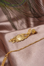 Load image into Gallery viewer, 1 Gram Gold Coated Bridal Necklace and Earrings Set for Women