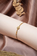 Load image into Gallery viewer, 1 Gram Gold Plated Dual Tone Bracelet for Ladies