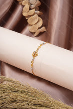 Load image into Gallery viewer, 1 Gram Gold Plated Heart Shape Chain Design Bracelet for Ladies