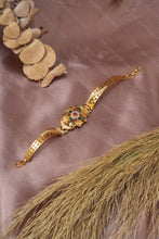 Load image into Gallery viewer, 1 Gram Gold Plated Designer Floral Bracelet for Ladies
