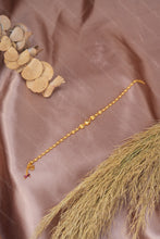 Load image into Gallery viewer, 1 Gram Gold Plated Delicate Bead Chain Bracelet for Ladies