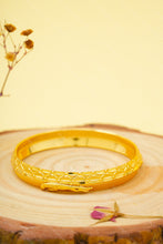 Load image into Gallery viewer, 1 Gram Gold Plated Royal Jaguar Crafted Kada for Men