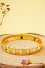 Load image into Gallery viewer, 1 Gram Gold Plated Luxurious Dual-Tone Textured Royal Kada for Men