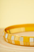 Load image into Gallery viewer, 1 Gram Gold Plated Luxurious Dual-Tone Textured Royal Kada for Men