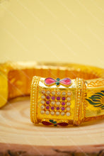 Load image into Gallery viewer, 1 Gram Gold Plated Vadwala Bharwadi Premium Designer Kada for Men