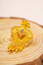 Load image into Gallery viewer, 1 Gram Gold Plated Royal Temple Earrings for Women