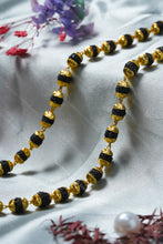 Load image into Gallery viewer, 1 Gram Gold Plated Handcrafted Rudraksha Mala for Men