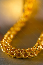 Load image into Gallery viewer, 1 Gram Gold Plated Royal Cuban Mesh Chain For Men