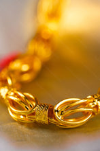 Load image into Gallery viewer, 1 Gram Gold Plated Rajwadi Barrel Bead Chain For Men